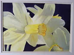 Buy Patric Bown. Daffodils. Watercolour To Fit Frame Size 16  X 20  • 17£