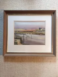 Buy Large Framed Watercolour Of A River Scene - Possibly The Deben - Reginald Smith • 49.99£