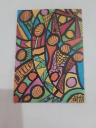 Buy ORIGINAL ARTWORK | ACEO  Outsider Surreal Abstract Art | RECYCLING ENERGY • 2.56£