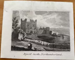 Buy Antique Print Bywell Castle Northumberland C1820 • 4£