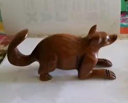 Buy Wooden Squirrel Figure/ Statue Table Deco Animal Figure • 8.31£