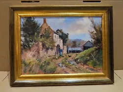 Buy Anthony J Avery Oil Painting Of A Rural Scene. Gold Frame 33cm X 43cm Original. • 249£