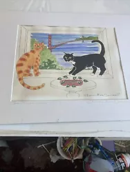 Buy Sharon Mac Dougall Cats Painting • 37.21£