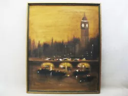 Buy Vintage London Landscape Painting, Signed AR Klitz, Framed Original Fine Art • 2,031.74£