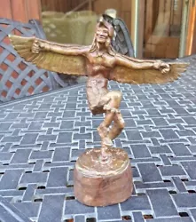 Buy Rich Myer 1971...Indian Dancer ... Bronze Sculpture • 86.82£