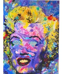 Buy Marilyn Monroe Art Painting Large Canvas Artwork Abstract Andy Warhol 30 X40  • 1,581.22£