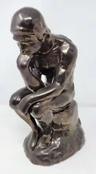 Buy Auguste Rodin THE THINKER Statue Sculpture Figure Ceramic Mold Signed 12  • 41.43£