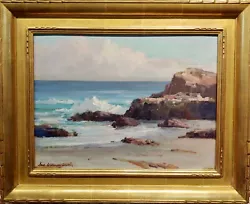 Buy Jack Wilkinson Smith -Laguna Beach Enchanted Coastline-Oil Painting • 5,796.34£