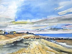 Buy Original Watercolour Painting Bacton Beach No 1 By Ann Marie Whitton • 25£
