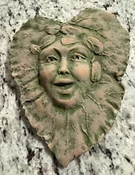 Buy Leaf Face Mythical Man Classical Art Wall Sculpture Ancient Graffiti 2003 • 40.52£