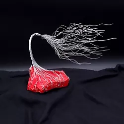 Buy Rare Red Glass Silver Wire Spirit Tree #2022 *SAVE 10% SEE BELOW Unique Gift • 74.41£