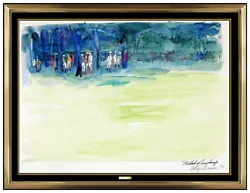 Buy LeRoy Neiman Original Oil Painting Signed Horse Racing Jockey Sports Watercolor • 15,783.24£