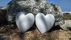 Buy Eternal Love Symbol: Snow-White Marble Heart Sculpture - Romantic Gift, 12 Cm • 75.25£