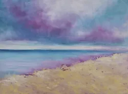 Buy Seascape Original Oil Painting 16ins X 12ins Dorset Artist CHRISTINE INGRAM • 75£