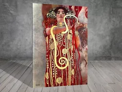 Buy Gustav Klimt Medicine Hygieia CANVAS PAINTING ART PRINT WALL 405 • 6.94£