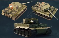 Buy Panzer Tiger 1 . Print On Board. 15x10 • 5£