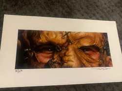 Buy Texas Chainsaw Massacre Art Print Poster Mondo Eyes Without Face Jason Edmiston • 143.40£