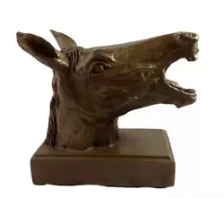 Buy Rare Bronze Sculpture | Horse Head Statue | Major Benjamin Pochyla | #1 Of 25 • 393.89£