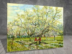 Buy Van Gogh The White Orchard LANDSCAPE CANVAS PAINTING ART PRINT 708 • 3.96£