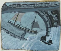 Buy St. Ives Harbour : Alfred Wallis : 1932 : Archival Art Print Primitivism • 64.52£