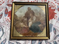 Buy Antique 19th Century Religious Oil Portrait Painting After Correggio • 78£