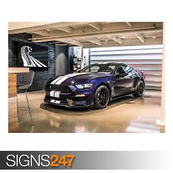 Buy SHELBY GT350 (ZZ015)  CAR POSTER - Photo Picture Poster Print Art A0 A1 A2 A3 A4 • 0.99£