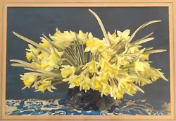 Buy Leonard Daniel Philpot (1877-1976) Watercolour. Daffodils In Vase • 236.60£