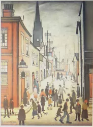 Buy Lowry Style Framed Canvas Picture Print Re-pro Wall Art  1934 • 6.99£