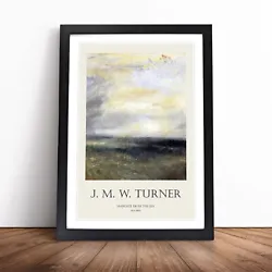 Buy Margate From The Sea By Joseph-Mallord William Turner Wall Art Print Framed • 18.95£