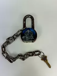 Buy Feeling Trapped In A Toxic Relationship Painted Artistic Original Padlock • 144.07£