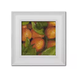 Buy Original Still Life Artwork. Orange Tree By Rhys Angelini. • 149.99£