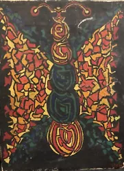 Buy “12 X “9 Original Abstract Butterfly Painting | MJSH(?) Artist • 779.62£