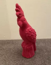 Buy Flocked Animal Sculpture - Pink Cockatoo - TKMaxx • 5£