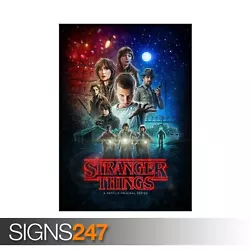 Buy STRANGER THINGS (ZZ005) - Photo Picture Poster Print Art A0 A1 A2 A3 A4 • 0.99£