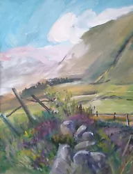 Buy Framed Original Acrylic Landscape Painting Howes Of Quoyawa Hoy Orkney Islands • 39.99£