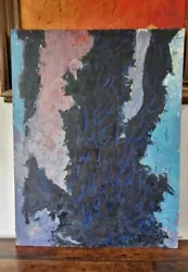Buy James Hayward 1943 American 1960's  Abstract Modern Art Oil Refection In Blue * • 1,237.50£