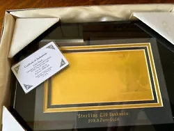 Buy 24ct Gold Plated £50 Note Framed  • 15£