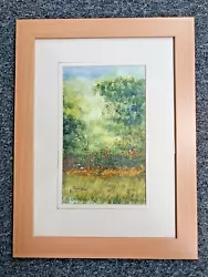 Buy Original Watercolour Forest In Bloom Hand Signed By Rupert Head -Framed & Glazed • 45£