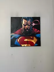 Buy Superman Clark Kent Comic Movie 12 X18  Pop Art Painting Chris Cargill • 83.65£