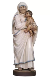 Buy Mother Teresa Of Calcutta Statue Wood Carving - Made IN Italy • 11,898.01£