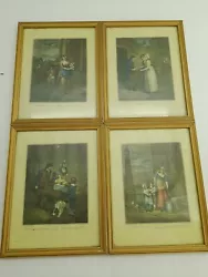 Buy F Wheatley's Framed Cries Of London Prints X 4 • 22.99£