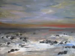 Buy My Recent Painting Of The Northumberland Beach • 35£