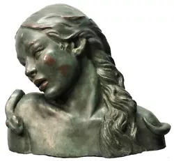 Buy Fall Of Eve, Art Deco Multi-Color Patinated Bronze Sculpture, Ca. 1920 • 7,115.47£