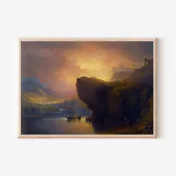 Buy John Martin - The City Of God The Waters Of Life (1850) Poster, Print, Painting • 5.50£