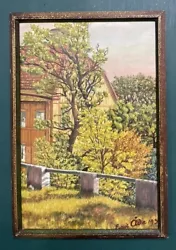 Buy Original Mid Century French Impressionist Oil On Board Painting • 0.99£