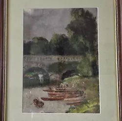 Buy Ronald Ossory Dunlop RA Irish  Oil Painting River Landscape Framed Ireland * • 1,235.51£
