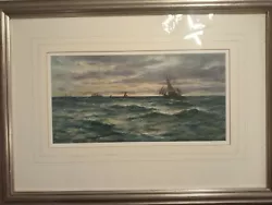 Buy Wonderful Watercolour Listed Scottish Artist James Macmaster Rsw The North Sea • 324.99£