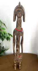 Buy Antique Wooden Figure Statue African Sculpture Rarity Handmade Estate • 1.72£