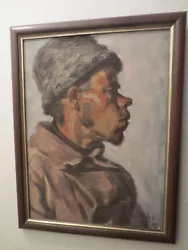 Buy Old Oil Painting On Wood Russian Prisoner Of War Friedrich Eicke Framed 1916 • 342.90£