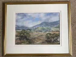 Buy Original Pastel Painting SUMMER FIELDS By Pamela Sleap (Mayfield, East Sussex) • 39£